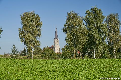 Gemeinde Bad_Füssing Landkreis Passau Aigen am Inn Wallfahrtskirche St. Leonhard (Dirschl Johann) Deutschland PA